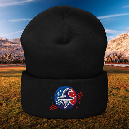 Wizard Logo Cuffed Beanie