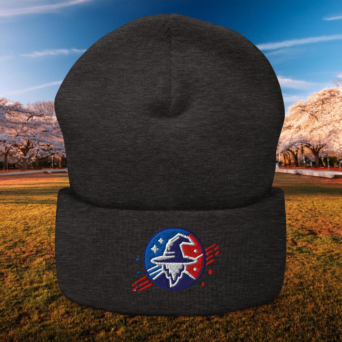 Wizard Logo Cuffed Beanie