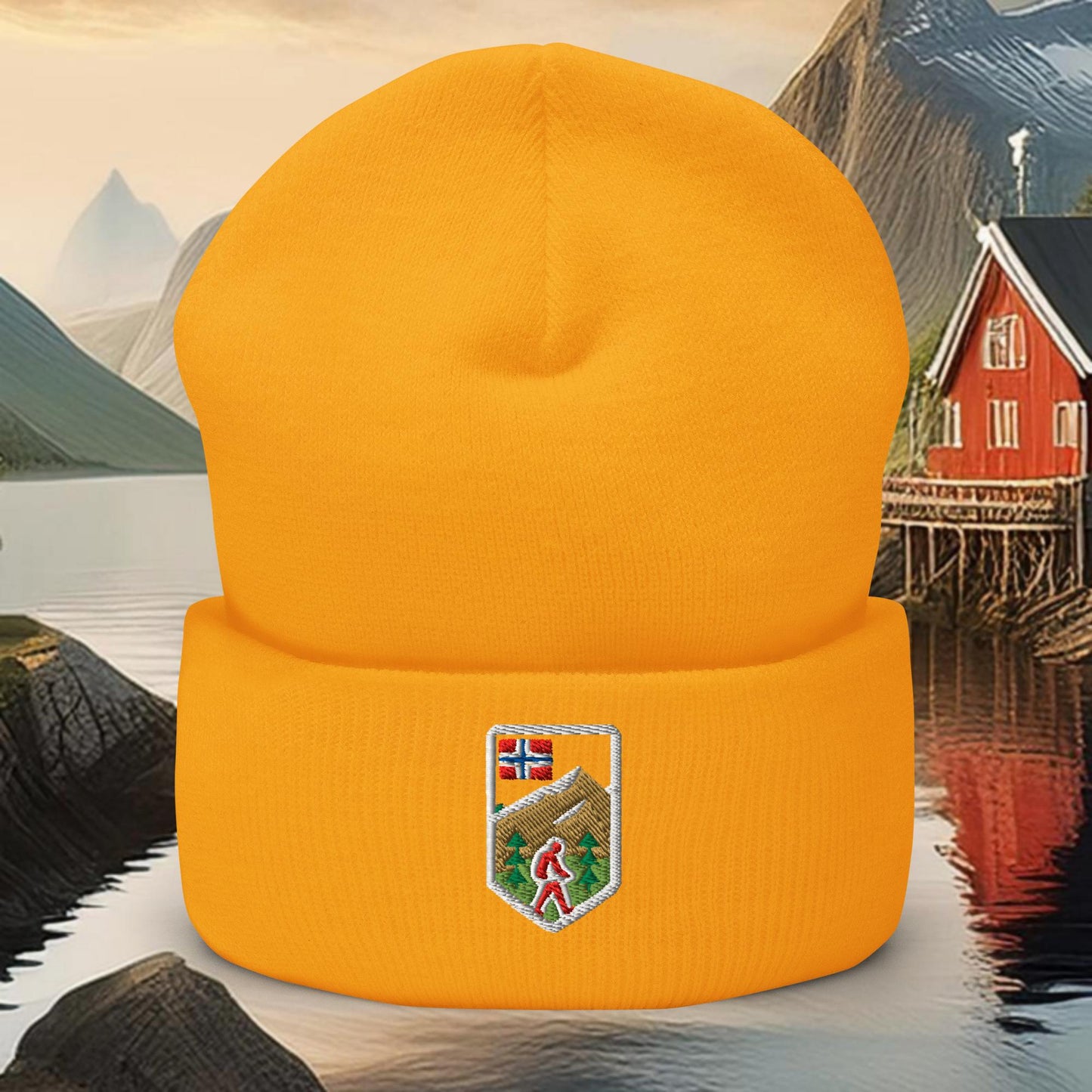 Norway Hiking Cuffed Beanie