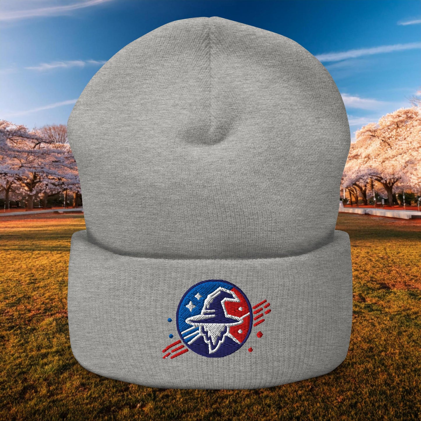 Wizard Logo Cuffed Beanie