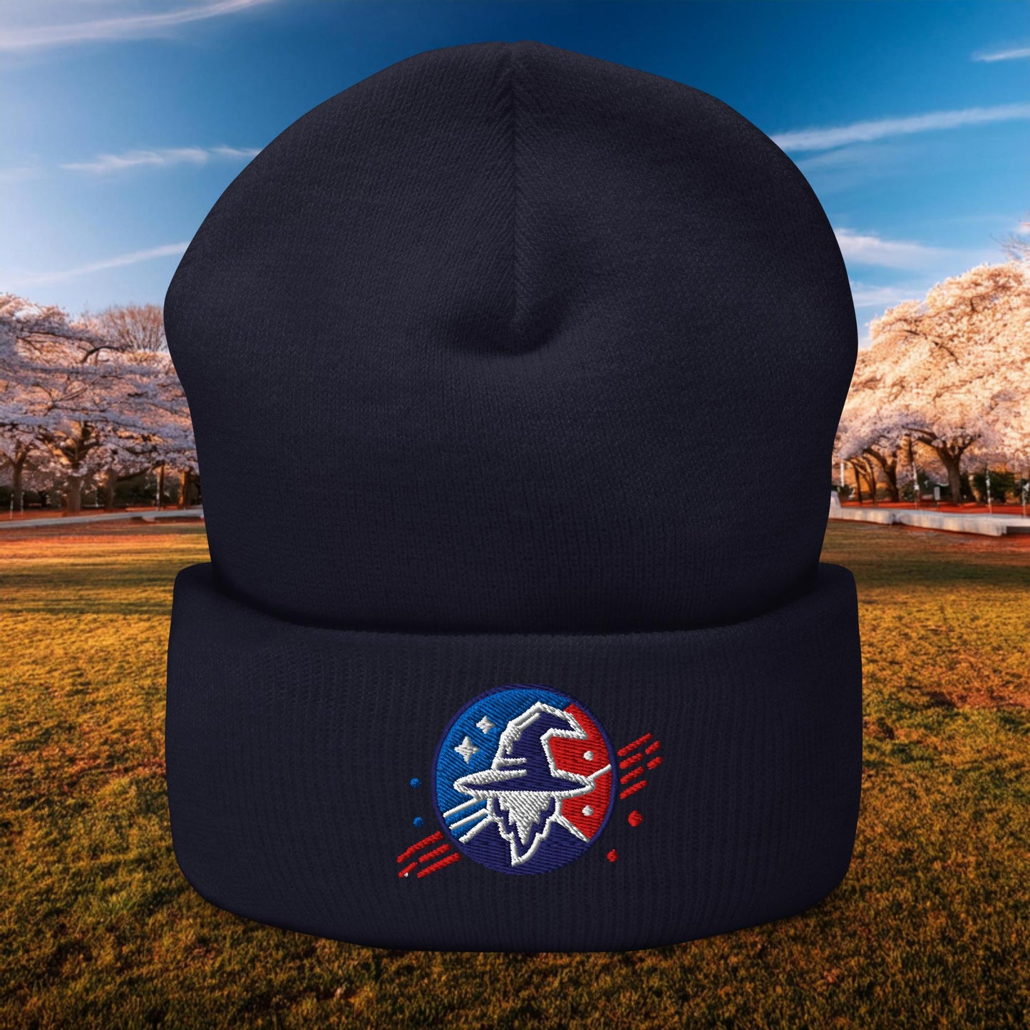 Wizard Logo Cuffed Beanie