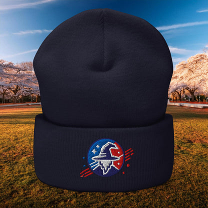 Wizard Logo Cuffed Beanie