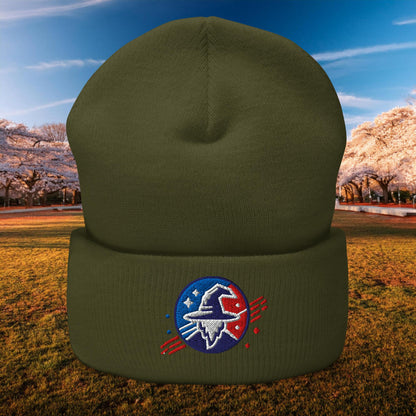 Wizard Logo Cuffed Beanie