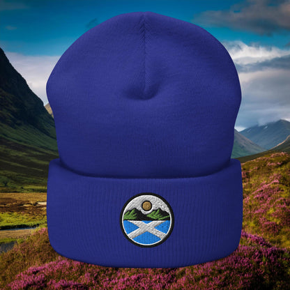 Scotland Cuffed Beanie