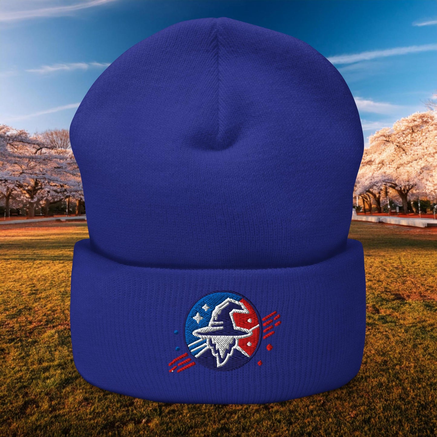 Wizard Logo Cuffed Beanie