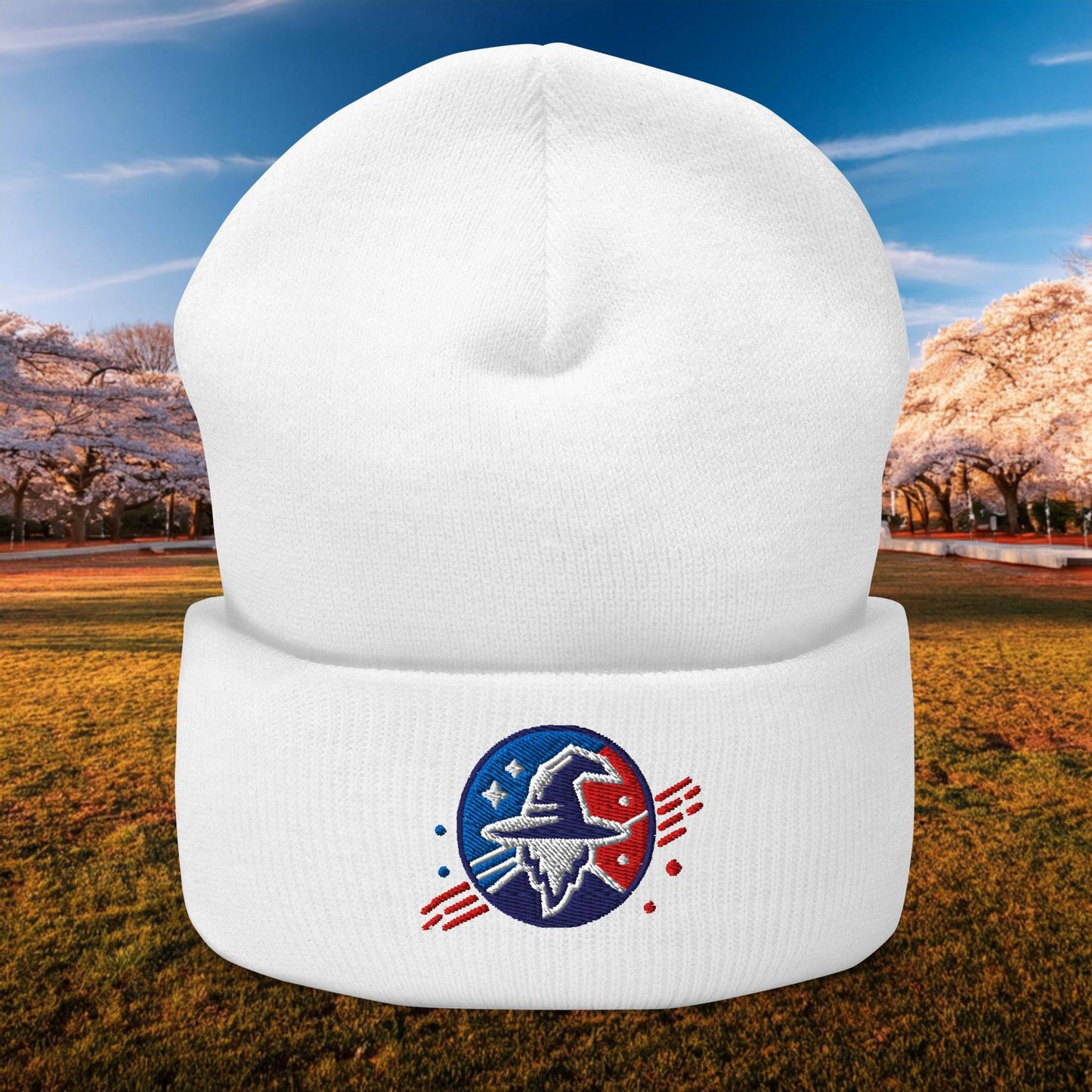 Wizard Logo Cuffed Beanie